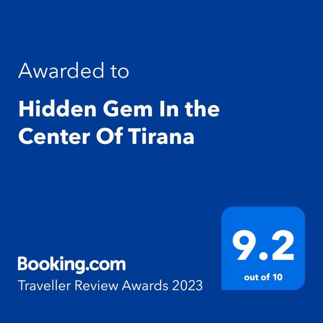 Hidden Gem In The Center Of Tirana Apartment Bagian luar foto